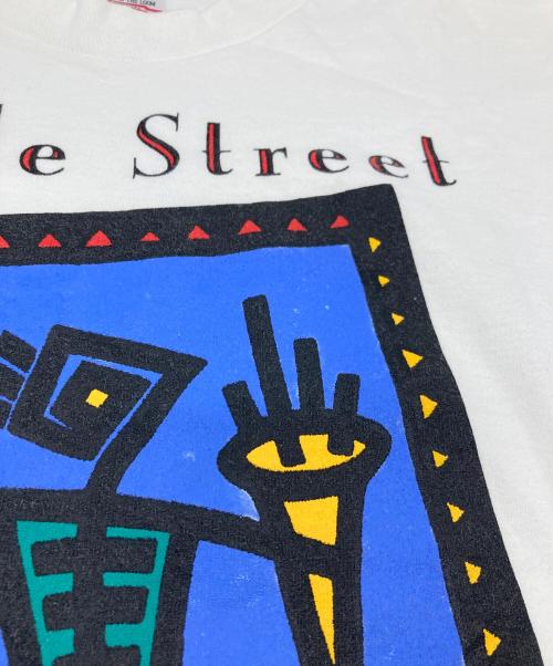 FRUIT OF THE LOOM（フルーツオブザルーム）FRUIT OF THE LOOM (フルーツオブザルーム) 【古着】ヴィンテージTシャツ　90s コピーライト　90年代　USA製 ホワイト サイズ:XLの古着・服飾アイテム