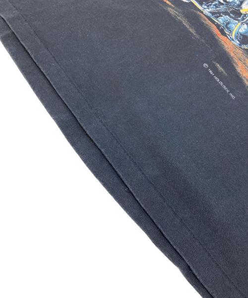 HARLEY-DAVIDSON（ハーレーダビッドソン）HARLEY-DAVIDSON (ハーレーダビッドソン) 【古着】AMERICAN HERITAGE ヴィンテージTシャツ　91年　USA製 ブラック サイズ:XLの古着・服飾アイテム