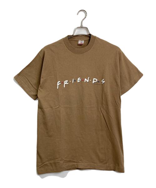 FRUIT OF THE LOOM（フルーツオブザルーム）FRUIT OF THE LOOM (フルーツオブザルーム) 【古着】　ヴィンテージムービーTシャツ　90s コピーライト有 friends 90年代 ベージュ サイズ:Lの古着・服飾アイテム
