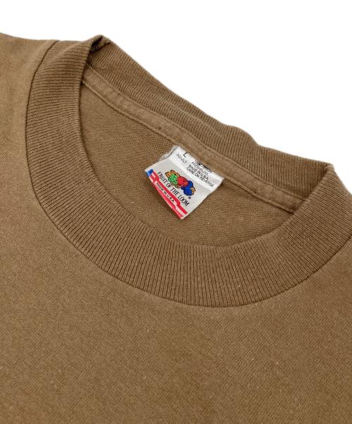 FRUIT OF THE LOOM（フルーツオブザルーム）FRUIT OF THE LOOM (フルーツオブザルーム) 【古着】　ヴィンテージムービーTシャツ　90s コピーライト有 friends 90年代 ベージュ サイズ:Lの古着・服飾アイテム
