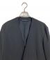 Yohji Yamamoto pour homme (ヨウジヤマモト プールオム) ウールギャバジン ノーカラー コート　15SS ブラック サイズ:2：40000円