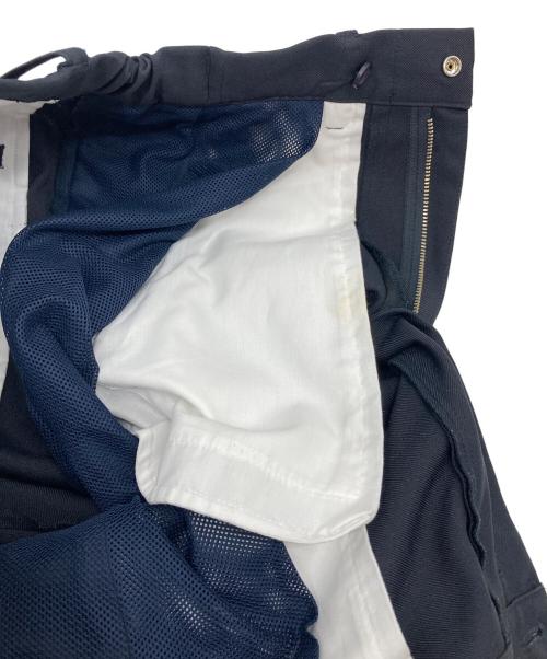 PWA（プア）PWA (プア) スラックス　ポリエステルパンツ ネイビー サイズ:Mの古着・服飾アイテム