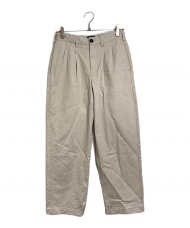 中古・古着通販】Noah (ノア) ツータックチノパン 23SS ベージュ