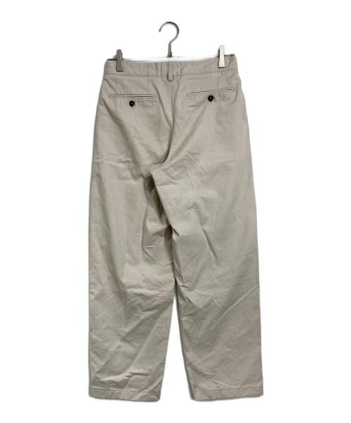 Noah（ノア）Noah (ノア) ツータックチノパン　23SS ベージュ サイズ:28（実寸参照）の古着・服飾アイテム