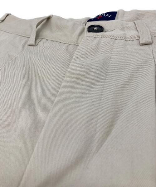 Noah（ノア）Noah (ノア) ツータックチノパン　23SS ベージュ サイズ:28（実寸参照）の古着・服飾アイテム