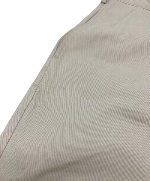 Noah（ノア）Noah (ノア) ツータックチノパン　23SS ベージュ サイズ:28（実寸参照）の古着・服飾アイテム