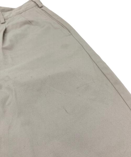 Noah（ノア）Noah (ノア) ツータックチノパン　23SS ベージュ サイズ:28（実寸参照）の古着・服飾アイテム
