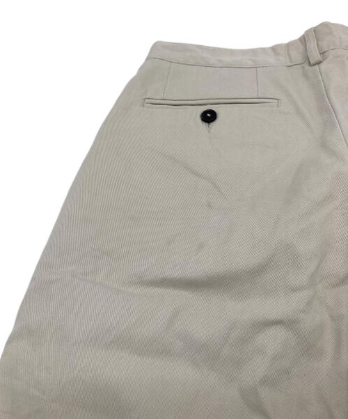 Noah（ノア）Noah (ノア) ツータックチノパン　23SS ベージュ サイズ:28（実寸参照）の古着・服飾アイテム
