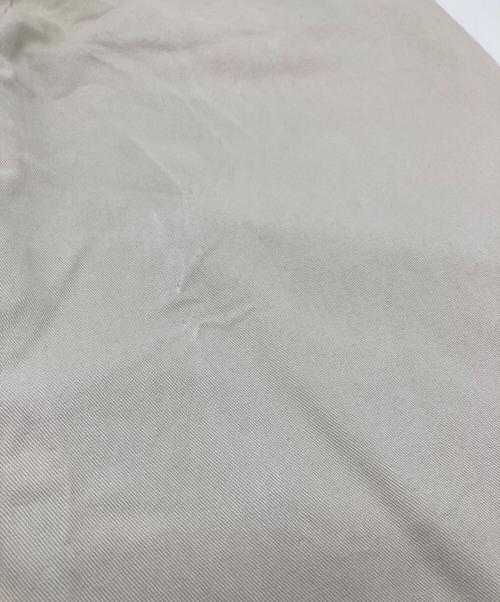 Noah（ノア）Noah (ノア) ツータックチノパン　23SS ベージュ サイズ:28（実寸参照）の古着・服飾アイテム