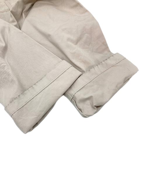 Noah（ノア）Noah (ノア) ツータックチノパン　23SS ベージュ サイズ:28（実寸参照）の古着・服飾アイテム