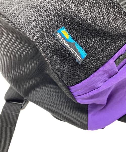 PWA（プア）PWA (プア) CTC STORE (シーティーシーストア) バックパック　リュック　通学  旅行 トラベル タウンユース　スポーツ　アウトドア パープル サイズ:実寸参照の古着・服飾アイテム