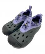 crocsクロックス）の古着「クイックトレイルロー マーモットキャピタル　サンダル　スポーツ　アウトドア」｜グレー