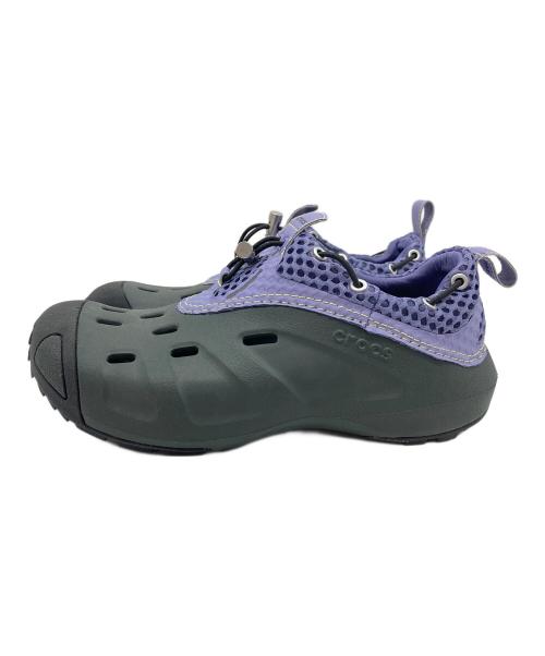 crocs（クロックス）crocs (クロックス) クイックトレイルロー マーモットキャピタル　サンダル　スポーツ　アウトドア グレー サイズ:6の古着・服飾アイテム