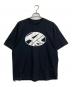 ADER error（アーダーエラー）の古着「ディストート Tシャツ」｜ブラック