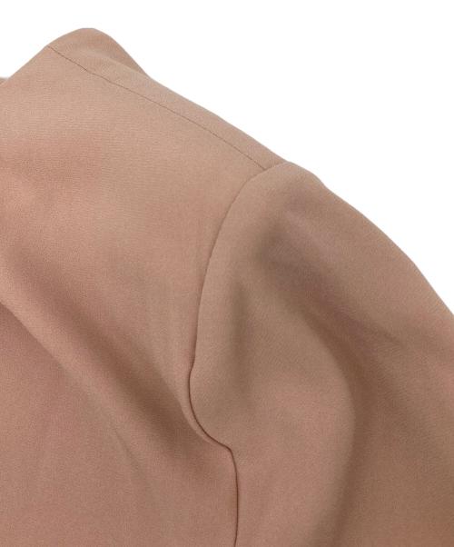 pasterip（パセリ）Pasterip (パセリ) Acetate power shoulder top ピンク サイズ:FREEの古着・服飾アイテム