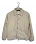 BLUCO WORK GARMENT（ブルコ ワーク ガーメント）の古着「60/40 CHIN STRAP COACH JACKET  ロクヨンチンストラップコーチジャケット」｜ベージュ