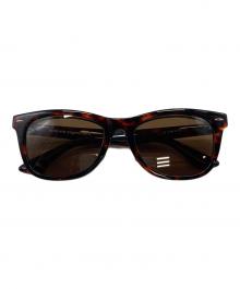 uniform experiment×金子眼鏡（ユニフォームエクスペリメント×カネコガンキョウ）の古着「FLIP-UP WELLINGTON SUNGLASSES  フリップアップウェリントンサングラス」｜ブラウン