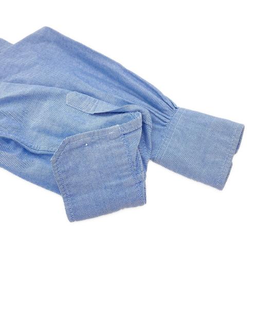 MADISON BLUE（マディソンブルー）MADISON BLUE (マディソンブルー) チェルシー オックスフォード シャツ　コットンシャツ ブルー サイズ:Mの古着・服飾アイテム