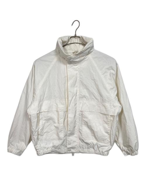 OUTDOOR PRODUCTS（アウトドア プロダクツ）OUTDOOR PRODUCTS (アウトドア プロダクツ) 撥水アスレチックブルゾン　ナイロンジャケット　アウター　ライトアウター ホワイト サイズ:Mの古着・服飾アイテム