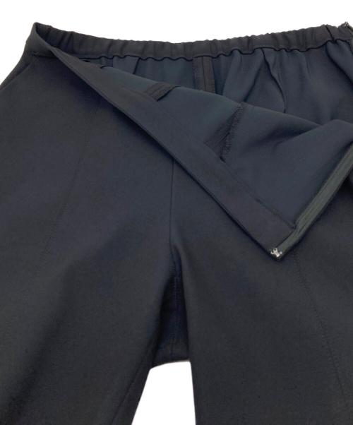 LE PHIL（ル フィル）LE PHIL (ル フィル) 2WAYツイルフロントスリットパンツ ブラック サイズ:1の古着・服飾アイテム