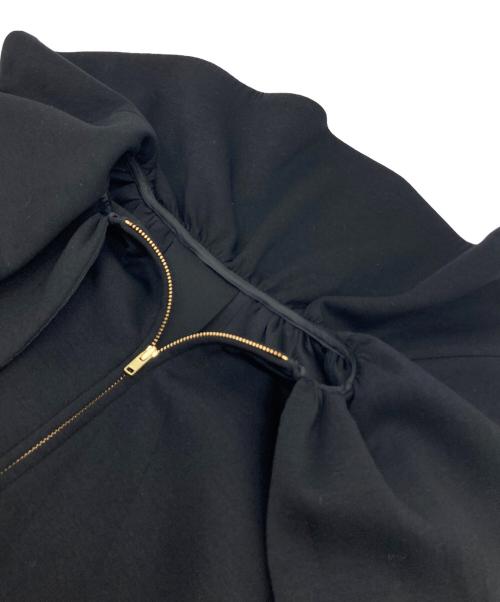 rosy monster（ロージーモンスター）rosy monster (ロージーモンスター) Elizabeth zip pullover ブラック サイズ:Mの古着・服飾アイテム