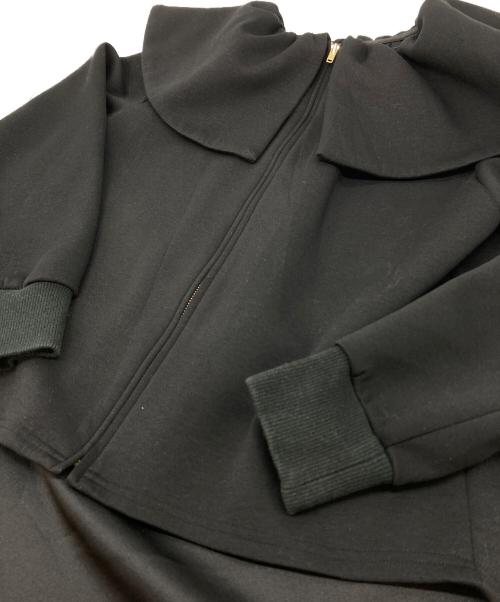 rosy monster（ロージーモンスター）rosy monster (ロージーモンスター) Elizabeth zip pullover ブラック サイズ:Mの古着・服飾アイテム