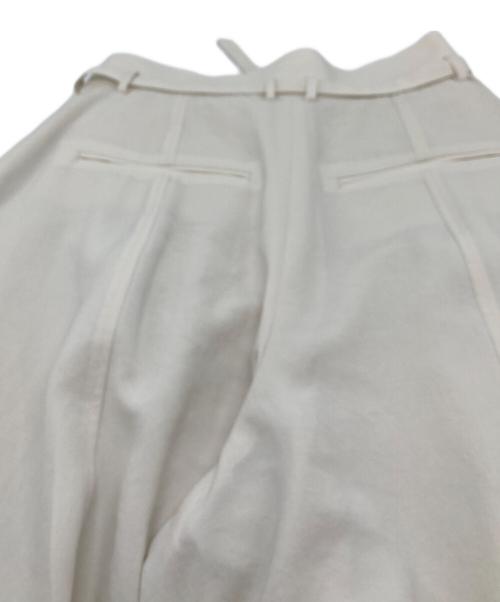 SHE TOKYO（シートーキョー）SHE Tokyo (シートーキョー) ワイドパンツ ホワイト サイズ:38の古着・服飾アイテム