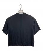 ebureエブール）の古着「シアーTシャツ　シアーカットソー」｜ブラック