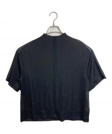ebure（エブール）の古着「シアーTシャツ　シアーカットソー」｜ブラック