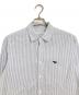 maison kitsune (メゾンキツネ) JP EXCLUSIVE OXFORD SHIRT ブルー×ホワイト サイズ:S：12000円
