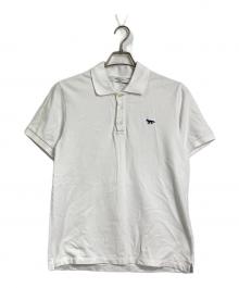 maison kitsune（メゾンキツネ）の古着「フォックスヘッド レギュラー ポロ」｜ホワイト