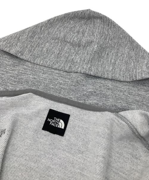 THE NORTH FACE（ザ ノース フェイス）THE NORTH FACE (ザ ノース フェイス) Square Logo FullZip ジップパーカー グレー サイズ:Mの古着・服飾アイテム