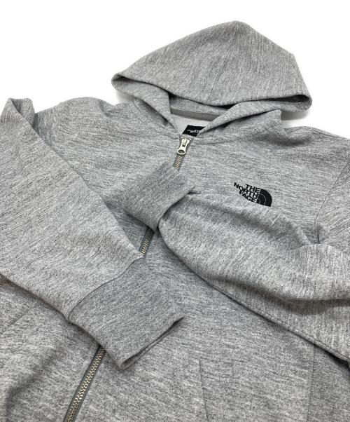 THE NORTH FACE（ザ ノース フェイス）THE NORTH FACE (ザ ノース フェイス) Square Logo FullZip ジップパーカー グレー サイズ:Mの古着・服飾アイテム