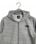THE NORTH FACE (ザ ノース フェイス) Square Logo FullZip ジップパーカー グレー サイズ:M：5000円