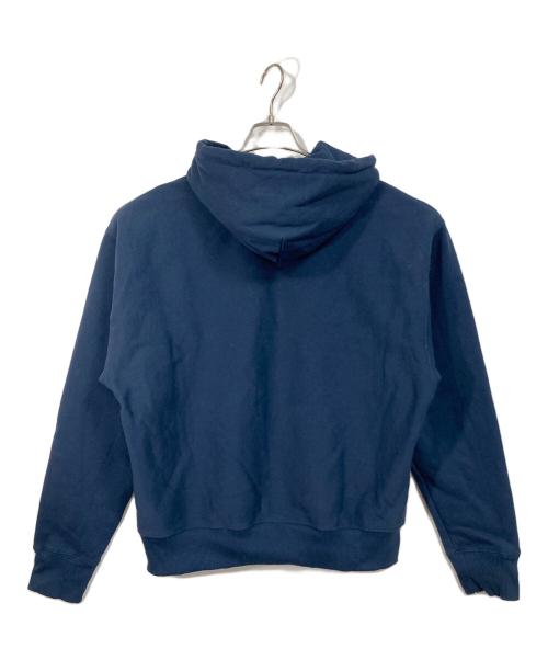 stussy（ステューシー）stussy (ステューシー) Stretch Hoodie ストレッチフーディ　パーカー　25AW 裏起毛 ネイビー サイズ:Mの古着・服飾アイテム