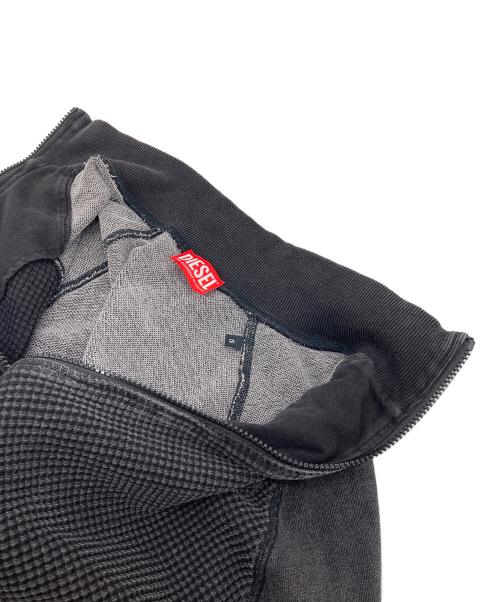 DIESEL（ディーゼル）DIESEL (ディーゼル) S-WAFY-ZIP-RAG  ジップジャケット　アウター　ライトアウター グレー サイズ:Sの古着・服飾アイテム