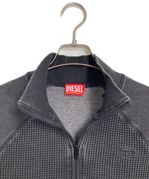 DIESEL（ディーゼル）DIESEL (ディーゼル) S-WAFY-ZIP-RAG  ジップジャケット　アウター　ライトアウター グレー サイズ:Sの古着・服飾アイテム