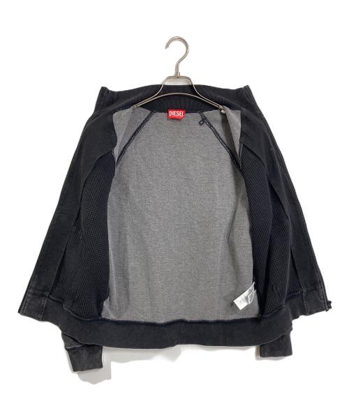 DIESEL（ディーゼル）DIESEL (ディーゼル) S-WAFY-ZIP-RAG  ジップジャケット　アウター　ライトアウター グレー サイズ:Sの古着・服飾アイテム