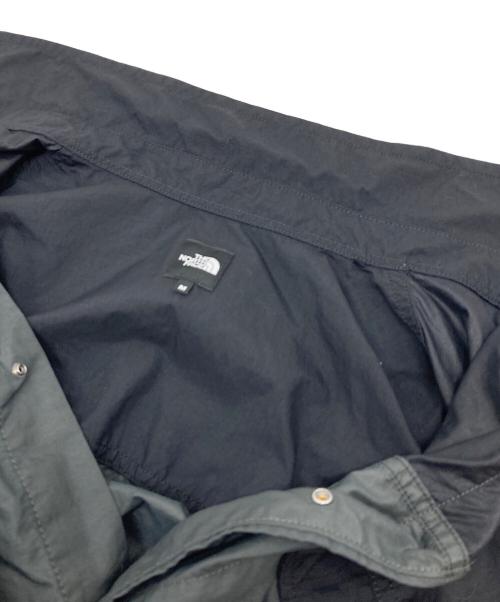 THE NORTH FACE（ザ ノース フェイス）THE NORTH FACE (ザ ノース フェイス) ショートスリーブヌプシシャツ　ナイロンシャツ　半袖シャツ　スポーツ　アウトドア ブラック サイズ:Mの古着・服飾アイテム