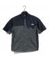 THE NORTH FACE（ザ ノース フェイス）の古着「ショートスリーブヌプシシャツ　ナイロンシャツ　半袖シャツ　スポーツ　アウトドア」｜ブラック
