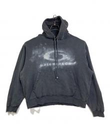 BALENCIAGA（バレンシアガ）の古着「DARKGREY COTTON OVERSIZE SWEATSHIRT　ダークグレーコットンオーバーサイズスウェットシャツ　パーカー　フーディー　26SS」｜グレー