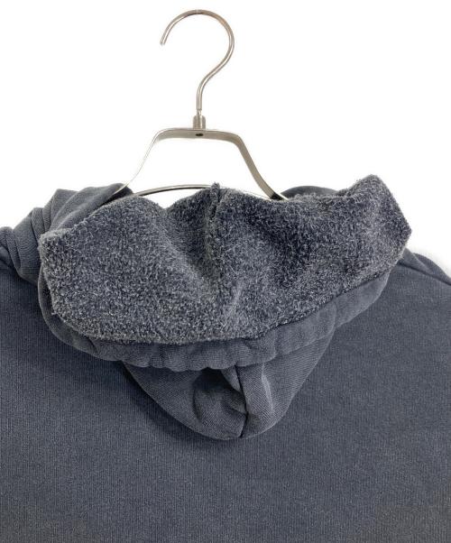 BALENCIAGA（バレンシアガ）BALENCIAGA (バレンシアガ) DARKGREY COTTON OVERSIZE SWEATSHIRT　ダークグレーコットンオーバーサイズスウェットシャツ　パーカー　フーディー　26SS グレー サイズ:Lの古着・服飾アイテム