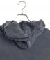 中古・古着 BALENCIAGA (バレンシアガ) DARKGREY COTTON OVERSIZE SWEATSHIRT　ダークグレーコットンオーバーサイズスウェットシャツ　パーカー　フーディー　26SS グレー サイズ:L：70000円