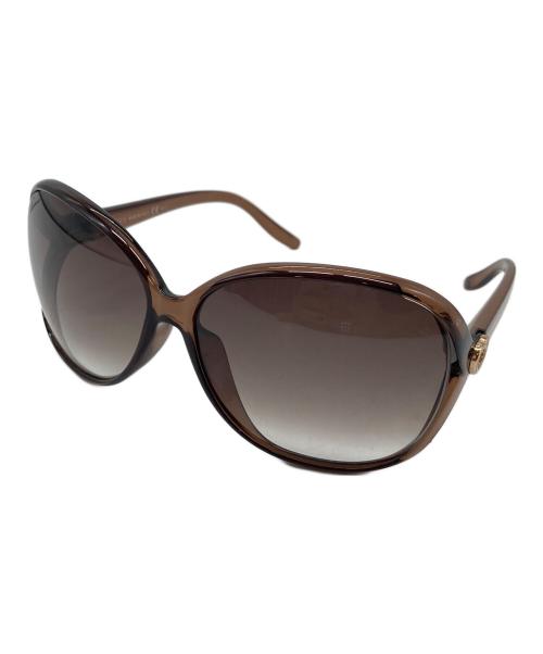 GUCCI（グッチ）GUCCI (グッチ) バタフライ インターロッキングGサングラス　アイウェア　イタリア製 ブラウン サイズ:62□13 120の古着・服飾アイテム
