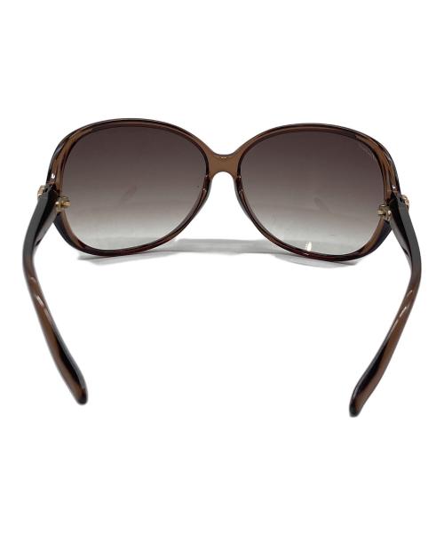GUCCI（グッチ）GUCCI (グッチ) バタフライ インターロッキングGサングラス　アイウェア　イタリア製 ブラウン サイズ:62□13 120の古着・服飾アイテム