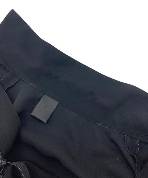 N.HOOLYWOOD（エヌ ハリウッド）N.HOOLYWOOD (エヌ ハリウッド) ZIPUP SHIRT - Black  ジップアップシャツ　アウター　ライトアウター　日本製 ブラック サイズ:38の古着・服飾アイテム