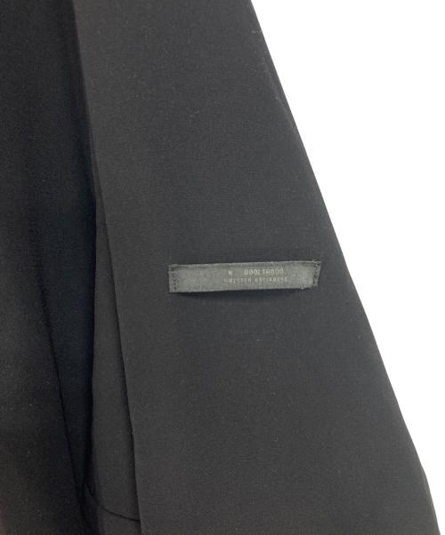 N.HOOLYWOOD（エヌ ハリウッド）N.HOOLYWOOD (エヌ ハリウッド) ZIPUP SHIRT - Black  ジップアップシャツ　アウター　ライトアウター　日本製 ブラック サイズ:38の古着・服飾アイテム