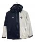 SOPH.（ソフ）の古着「WARM UP JACKET ナイロンパーカー　ウォームアップジャケット　アウター　ライトアウター　スポーツ　アウトドア」｜ブラック×ホワイト