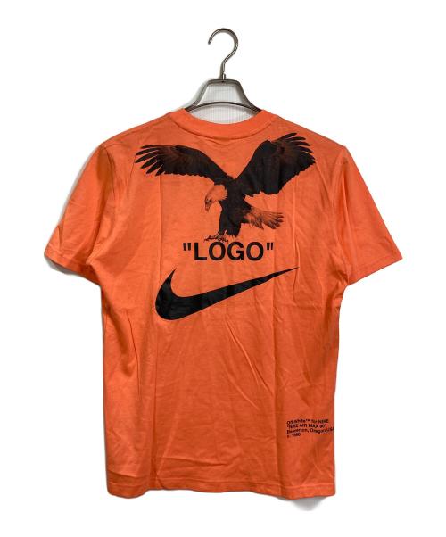 NIKE（ナイキ）NIKE (ナイキ) OFFWHITE (オフホワイト) NRG A6 Tee 半袖カットソー　Tシャツ　Tee オレンジ サイズ:M 未使用品の古着・服飾アイテム