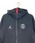 NIKE (ナイキ) PARIS SAINT-GERMAIN (パリサンジェルマン) FULL ZIP HOODIE フーディ　パーカー ブラック サイズ:XL：6000円